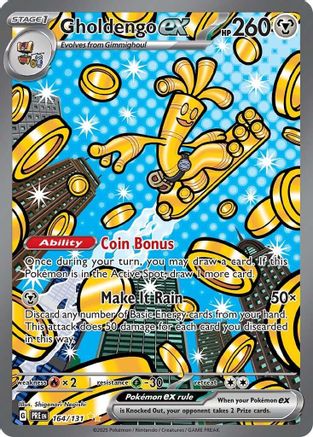 Gholdengo ex (164/131) [Scarlet & Violet: Prismatic Evolutions] - Trinity Hobby