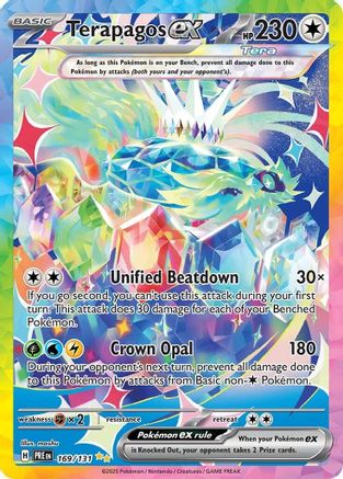 Terapagos ex (169/131) [Scarlet & Violet: Prismatic Evolutions] - Trinity Hobby