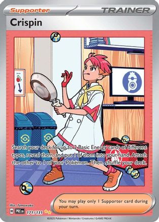 Crispin (171/131) [Scarlet & Violet: Prismatic Evolutions] - Trinity Hobby