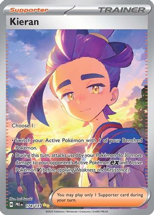 Kieran (174/131) [Scarlet & Violet: Prismatic Evolutions] - Trinity Hobby