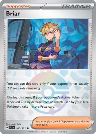 Briar (100/131) (Poke Ball Pattern) [Scarlet & Violet: Prismatic Evolutions] - Trinity Hobby