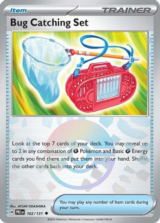Bug Catching Set (102/131) (Poke Ball Pattern) [Scarlet & Violet: Prismatic Evolutions] - Trinity Hobby