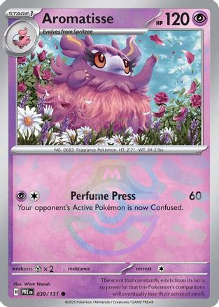 Aromatisse (039/131) (Master Ball Pattern) [Scarlet & Violet: Prismatic Evolutions] - Trinity Hobby