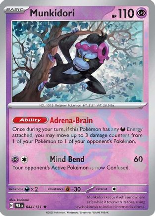 Munkidori (044/131) (Master Ball Pattern) [Scarlet & Violet: Prismatic Evolutions] - Trinity Hobby