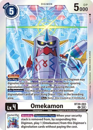 Omekamon [BT20-083] [Release Special Booster Ver.2.5] - Trinity Hobby