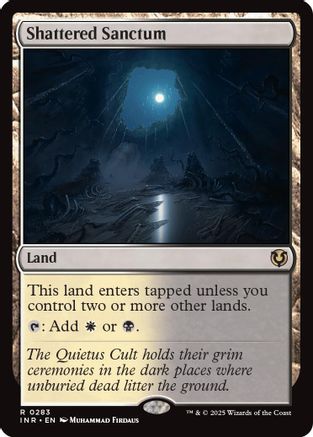 Shattered Sanctum (INR-283) - [Innistrad Remastered] Foil - Trinity Hobby