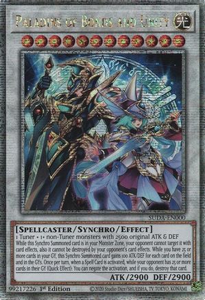 Paladins of Bonds and Unity [SUDA-EN000] Quarter Century Secret Rare - Trinity Hobby