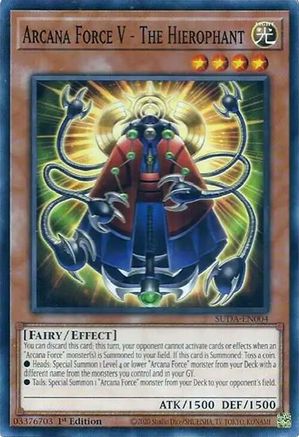Arcana Force V - The Hierophant [SUDA-EN004] Common - Trinity Hobby