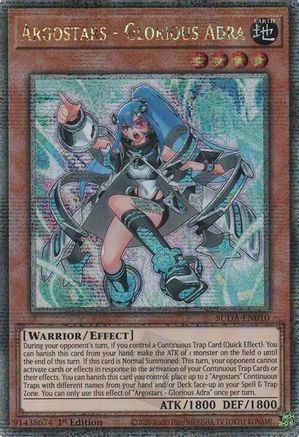 Argostars - Glorious Adra (Quarter Century Secret Rare) [SUDA-EN010] Quarter Century Secret Rare - Trinity Hobby