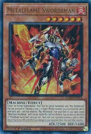 Metalflame Swordsman [SUDA-EN014] Ultra Rare - Trinity Hobby