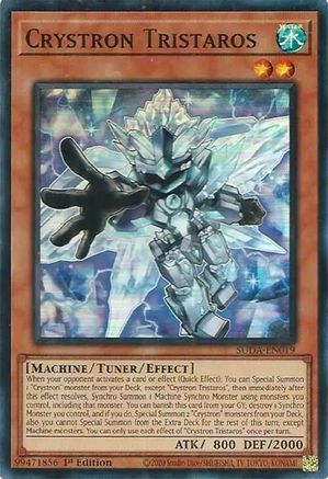Crystron Tristaros [SUDA-EN019] Super Rare - Trinity Hobby
