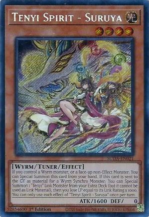 Tenyi Spirit - Suruya [SUDA-EN021] Secret Rare - Trinity Hobby