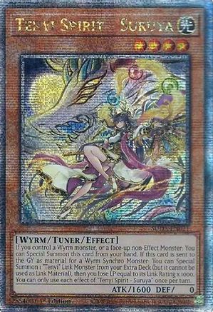 Tenyi Spirit - Suruya (Quarter Century Secret Rare) [SUDA-EN021] Quarter Century Secret Rare - Trinity Hobby