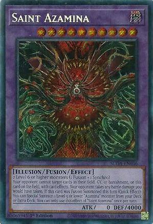 Saint Azamina [SUDA-EN036] Secret Rare - Trinity Hobby
