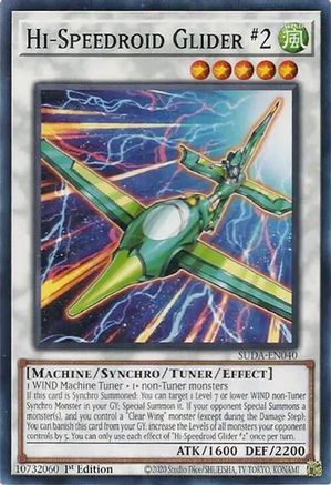 Hi-Speedroid Glider #2 [SUDA-EN040] Common - Trinity Hobby