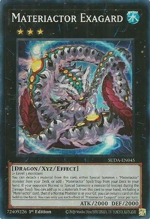 Materiactor Exagard [SUDA-EN045] Super Rare - Trinity Hobby