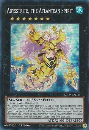 Abysstrite, the Atlantean Spirit [SUDA-EN046] Super Rare - Trinity Hobby