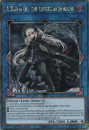 A Bao A Qu, the Lightless Shadow (Quarter Century Secret Rare) [SUDA-EN049] Quarter Century Secret Rare - Trinity Hobby