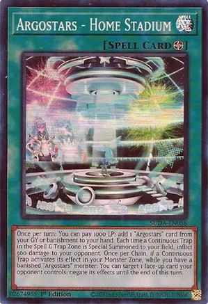 Argostars - Home Stadium [SUDA-EN058] Super Rare - Trinity Hobby