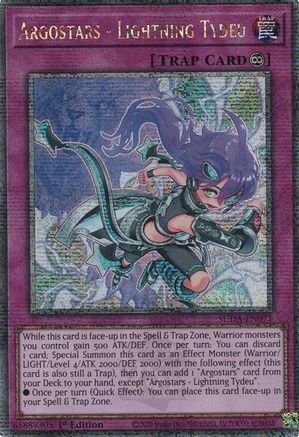 Argostars - Lightning Tydeu (Quarter Century Secret Rare) [SUDA-EN071] Quarter Century Secret Rare - Trinity Hobby