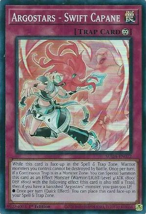 Argostars - Swift Capane [SUDA-EN072] Super Rare - Trinity Hobby
