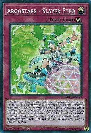 Argostars - Slayer Eteo [SUDA-EN073] Super Rare - Trinity Hobby