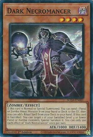 Dark Necromancer [SUDA-EN081] Super Rare - Trinity Hobby