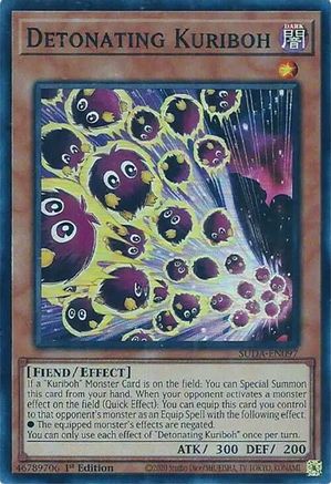 Detonating Kuriboh [SUDA-EN097] Super Rare - Trinity Hobby