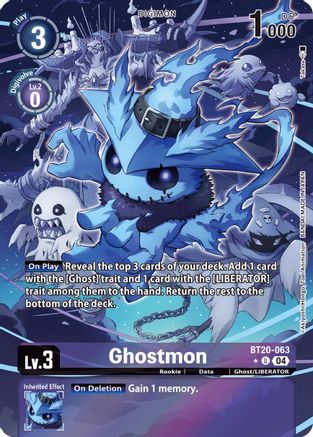 Ghostmon [BT20-063] (Alternate Art) [Release Special Booster Ver.2.5] - Trinity Hobby