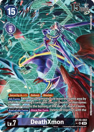 DeathXmon [BT20-082] (Alternate Art) [Release Special Booster Ver.2.5] - Trinity Hobby