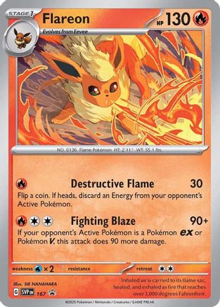 Flareon (SVP167) [Scarlet & Violet: Black Star Promos] - Trinity Hobby