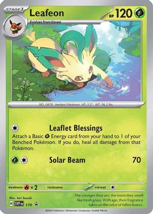 Leafeon (SVP170) [Scarlet & Violet: Black Star Promos] - Trinity Hobby