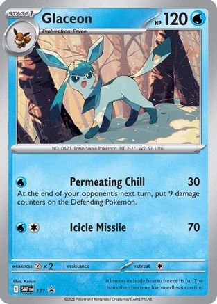Glaceon (SVP171) [Scarlet & Violet: Black Star Promos] - Trinity Hobby