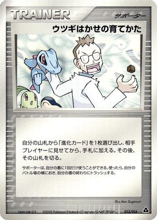 Professor Elm's Training Method (Japanese)  013/016 - [Meganium Constructed Starter Deck]