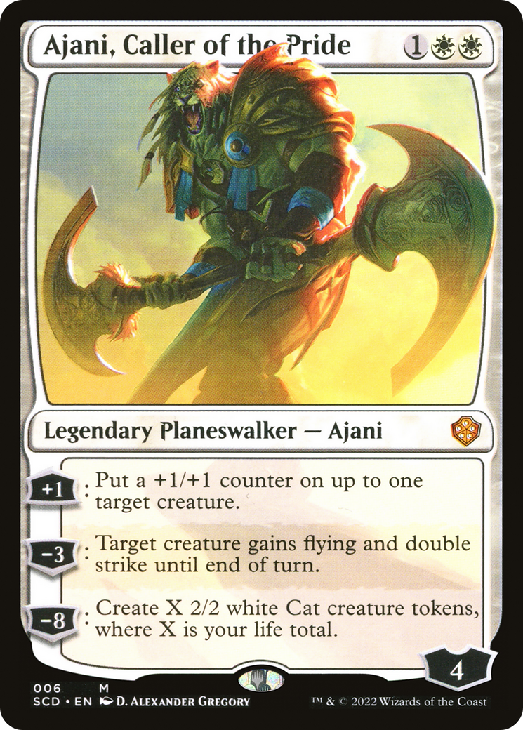 Ajani, Caller of the Pride [Starter Commander Decks] - Trinity Hobby