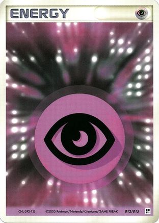 Basic Psychic Energy - 012/015 (Japanese)  012/015 - [Psychic Quick Construction Pack]