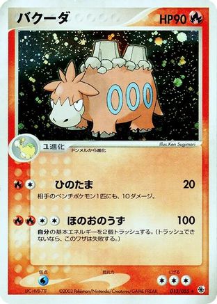 Camerupt (Japanese)  013/055 - [ADV Expansion Pack]