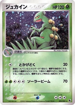 Sceptile (Japanese)  003/055 - [ADV Expansion Pack]