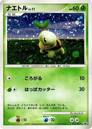 Turtwig - 072/DP-P (Japanese)  072/DP-P - [DPP Promotional cards]