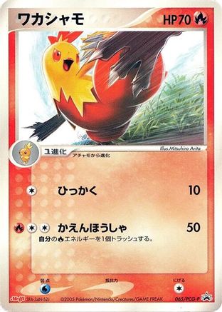 Combusken - 065/PCG-P (Japanese)  065/PCG-P - [PCGP Promotional cards]