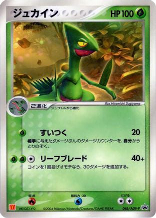 Sceptile - 046/ADV-P (Japanese)  046/ADV-P - [ADVP Promotional cards]