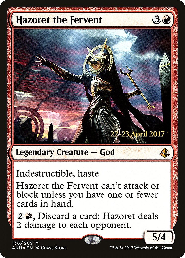 Hazoret la fervente [Promotions avant-première d'Amonkhet] 