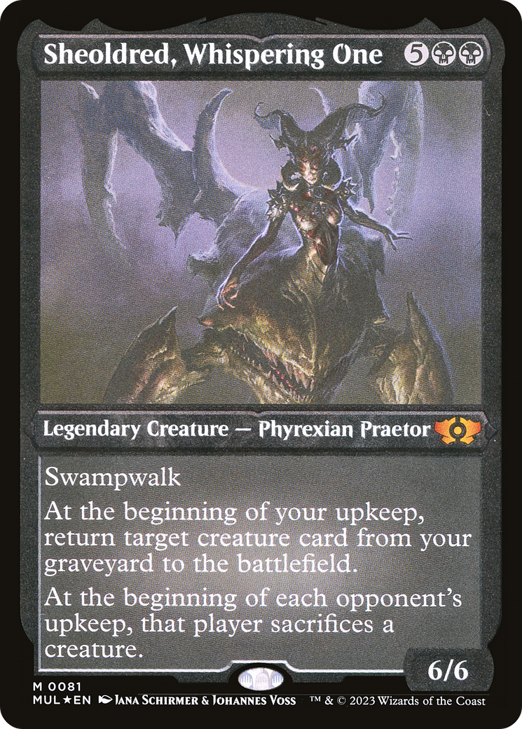 Sheoldred, Whispering One (MUL-081) - [Multiverse Legends] Foil - Trinity Hobby