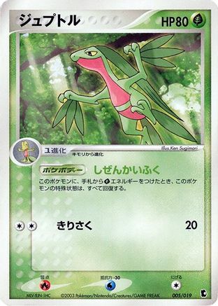 Grovyle - 005/019 (Japanese)  005/019 - [Treecko Constructed Starter Deck]