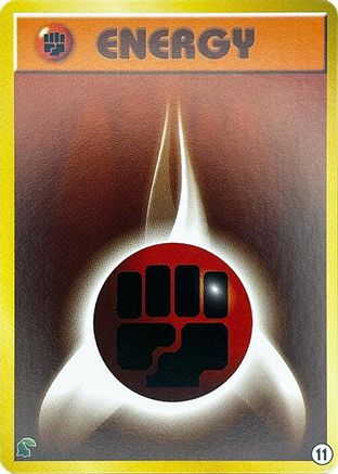 Basic Fighting Energy - 11 (Japanese)  11 - [Intro Pack Neo Chikorita]