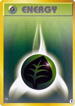 Basic Grass Energy - 9 (Japanese)  9 - [Intro Pack Neo Chikorita]