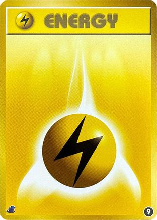 Basic Lightning Energy - 9 (Japanese)  9 - [Intro Pack Neo Totodile]
