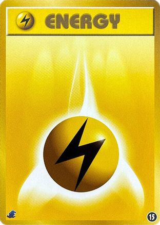 Basic Lightning Energy - 15 (Japanese)  15 - [Intro Pack Neo Totodile]