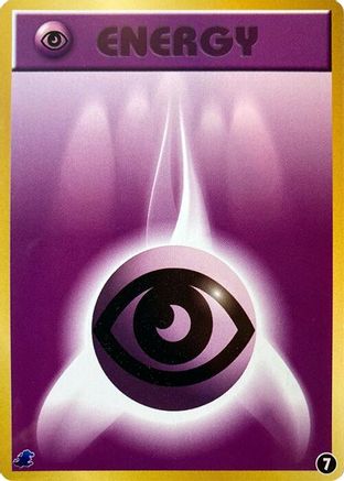 Basic Psychic Energy - 7 (Japanese)  7 - [Intro Pack Neo Totodile]
