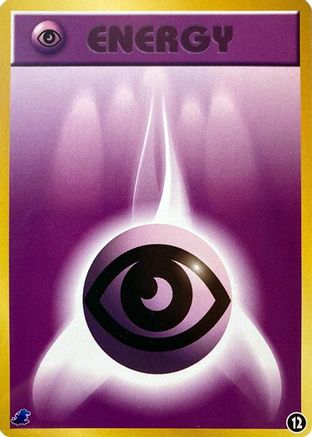 Basic Psychic Energy - 12 (Japanese)  12 - [Intro Pack Neo Totodile]
